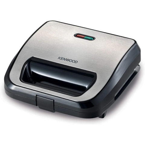 KENWOOD | 3 in 1 Sandwich Maker (Sandwich, Grill/griddle, Waffle) Black/Metal SMM02.000SI | TE0185657