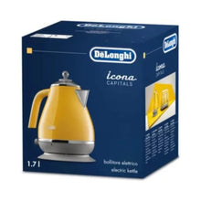 DELONGHI | Icona Capitals Yellow Vintage Style Kettle, 1.7 L KBOC3001.Y | 210110114