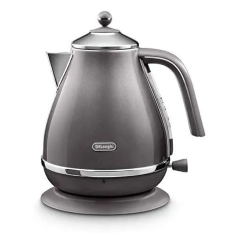 DELONGHI | Icona Capitals Grey Vintage Style Kettle, 1.7 L KBOT3001.GY | 210110164