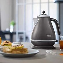 DELONGHI | Icona Capitals Grey Vintage Style Kettle, 1.7 L KBOT3001.GY | 210110164