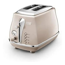 DELONGHI | Icona Capitals Beige Vintage Style 2 Slice Toaster CTOT2003.BG | 230120126