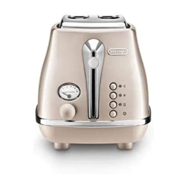 DELONGHI | Icona Capitals Beige Vintage Style 2 Slice Toaster CTOT2003.BG | 230120126