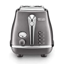 DELONGHI | Icona Capitals Grey Vintage Style 2 Slice Toaster CTOT2003.GY | 230120128