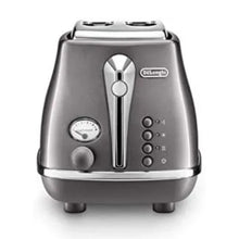 DELONGHI | Icona Capitals Grey Vintage Style 2 Slice Toaster CTOT2003.GY | 230120128