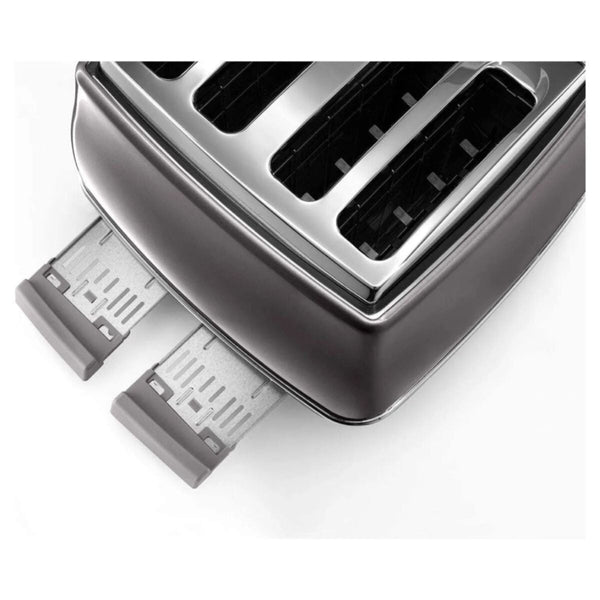 DELONGHI | Icona Capitals Grey Vintage Style 2 Slice Toaster CTOT2003.GY | 230120128