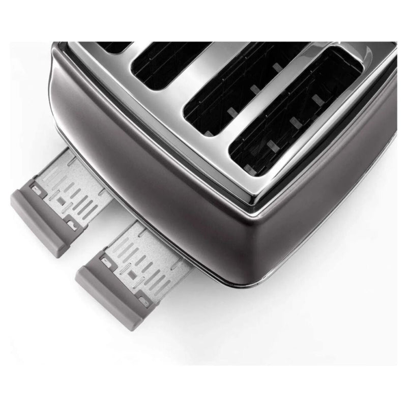 DELONGHI | Icona Capitals Grey Vintage Style 2 Slice Toaster CTOT2003.GY | 230120128