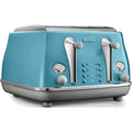 DELONGHI | Icona Capitals Azure Vintage Style 4 Slice Toaster CTZS 4003.AZ | 230140077