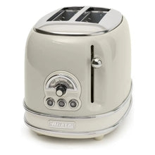 ARIETE | 155 Vintage Style 750W 2 Slice Toaster With Defrost Bagel And Reheat Cream/Beige | TE0185903