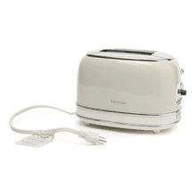 ARIETE | 155 Vintage Style 750W 2 Slice Toaster With Defrost Bagel And Reheat Cream/Beige | TE0185903