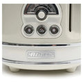 ARIETE | 155 Vintage Style 750W 2 Slice Toaster With Defrost Bagel And Reheat Cream/Beige | TE0185903