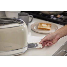 ARIETE | 155 Vintage Style 750W 2 Slice Toaster With Defrost Bagel And Reheat Cream/Beige | TE0185903