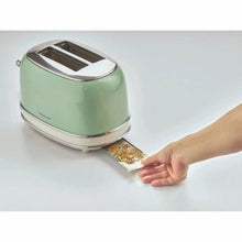ARIETE | 0155/14 Retro Style 2 Slice Toaster Green | TE0185904