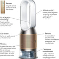 DYSON | Purifier Humidify+Cool Formaldehyde PH04 White/Gold | 379514-01