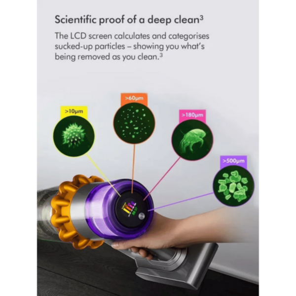 DYSON | SV47 V15 Detect Extra Cordless Vacuum | 476622-01