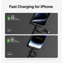 BELKIN | 2 In 1 Cable with USB C and Lightning Connector | TE0225095