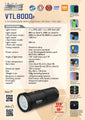 BIGBLUE | 8000-Lumen Dual-Beam Video & Tech Light | VTL8000P