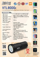 BIGBLUE | 8000-Lumen Dual-Beam Video & Tech Light | VTL8000P