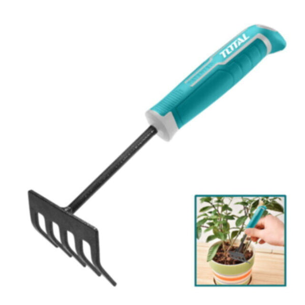 TOTAL | Mini Garden Rake 270mm | THFTR1008