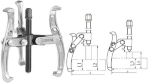 TOTAL | Three Jaws Puller 4