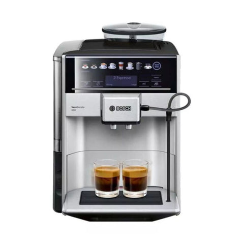 BOSCH | Vero Barista 600 Automatic Coffee Machine 1500W 9.84Kg Silver l TIS65621GB
