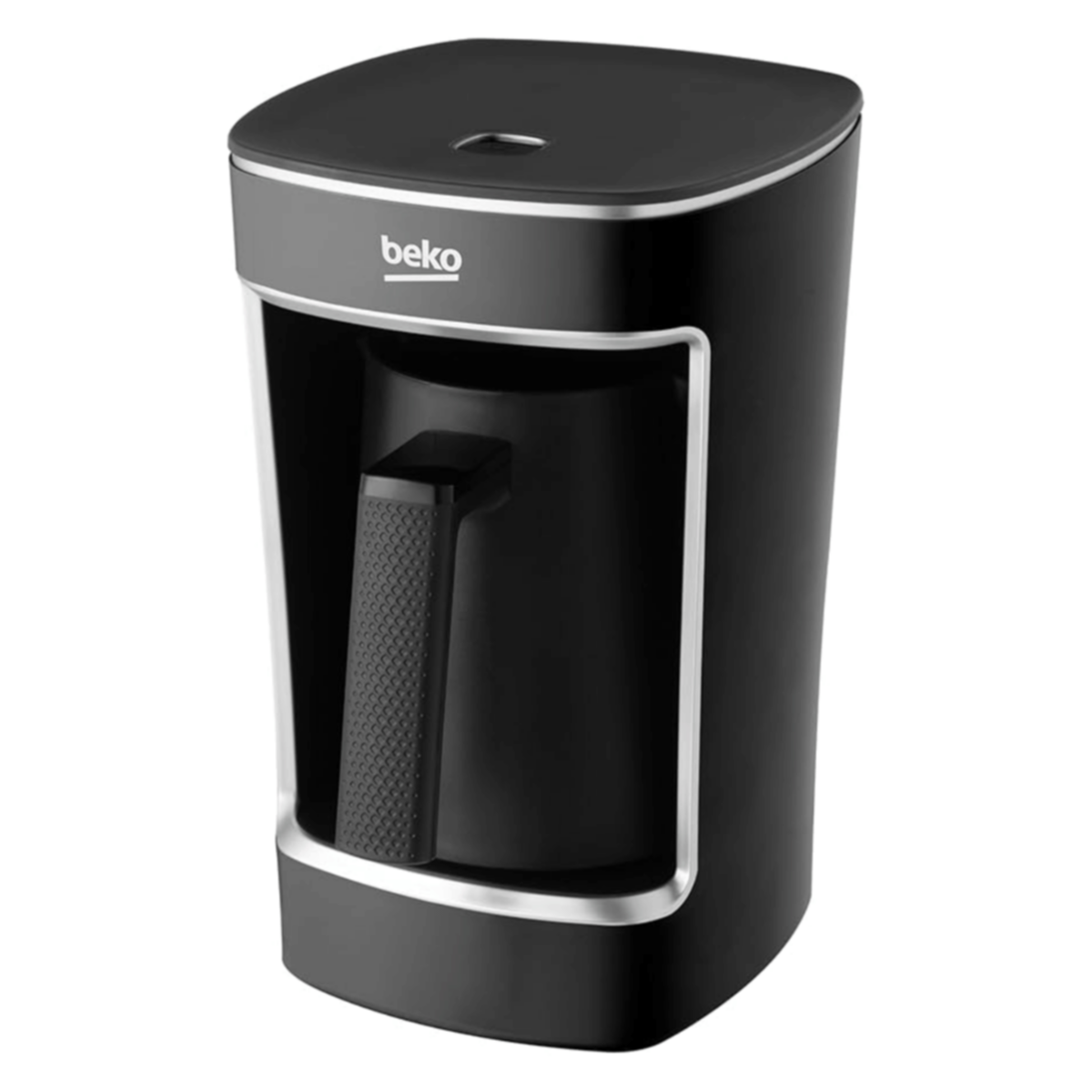 BEKO | Turkish Coffee Maker Black & Silver 5 Cups | TKM2341BS
