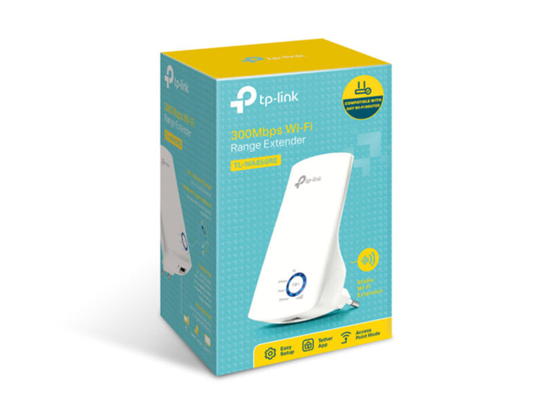 TP-LINK | N300 2x2 Mino 300Mbps Wi-Fi Range Extender | TL-WA850RE