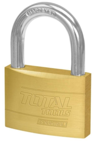 TOTAL | Heavy Duty Brass Padlock 70mm 542g | TLK32702