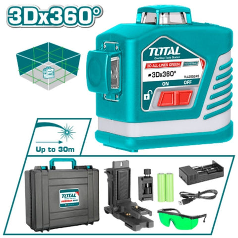 TOTAL | 3D All-Lines Green Upto 30M 3Dx360| TLL255245