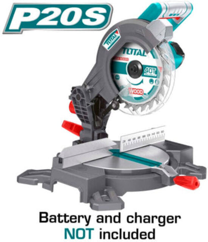 TOTAL | Li-ion Mitre Saw 20V | TMS2001