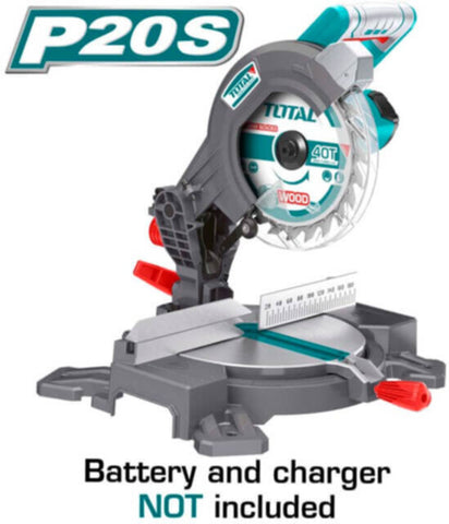 TOTAL | Li-ion Mitre Saw 20V | TMS2001
