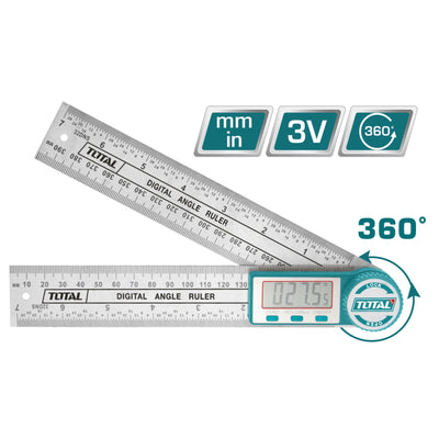 TOTAL | Digital Angle Ruler | TMT333601