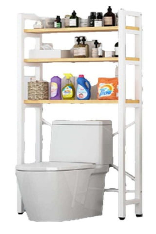 Toilet Storage Rack (3 Shelves) White | 539 7 1
