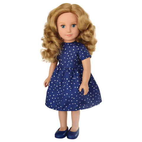 Hayati Girl Doll Sandy Blue Dress 18