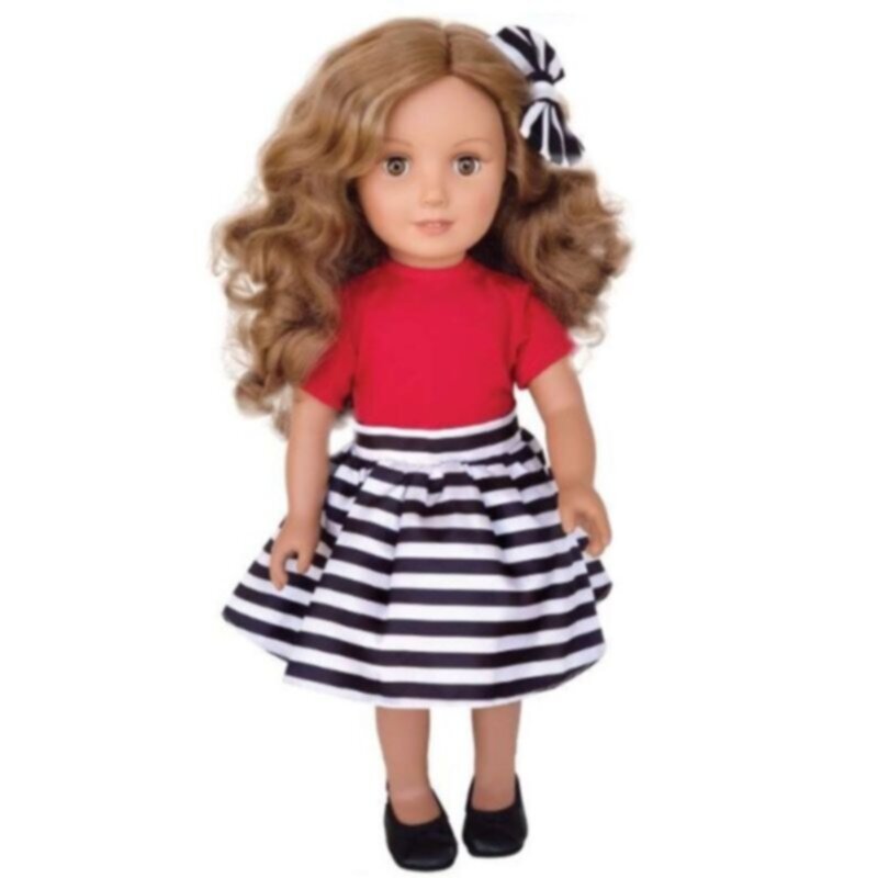 Hayati Girl Doll Siba Stripe Dress 18
