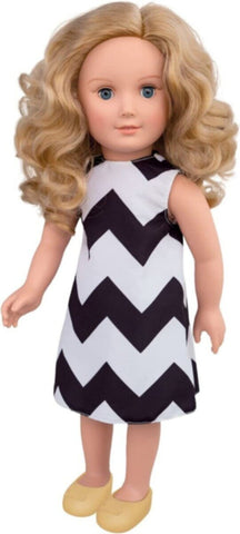 Hayati Girl Doll Sandy Weavy Dress 18