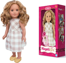 Hayati Girl Doll Siba Carreau Dress 18