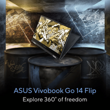 ASUS | Vivobook Go 14 Flip Touch Laptop Celeron 1.1GHz 4GB 128GB Win11 14