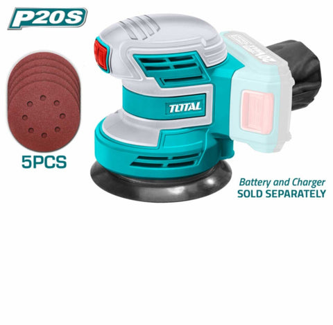 TOTAL | Cordless Li-ion Random Orbit Sander | TROSLI2001