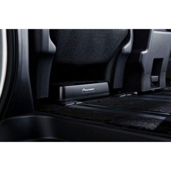 PIONEER | 8"x5-1/4"inch 160W Max Power, Built-in 160w Output Class-D Amplifier Compact Active Car Subwoofer | TS-WX130DA