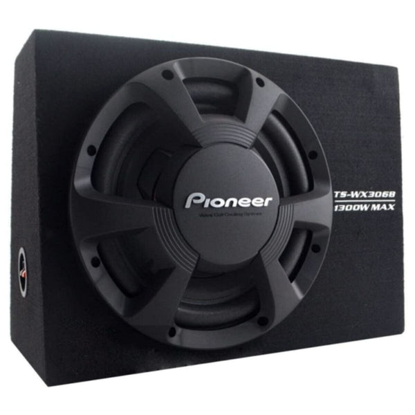 PIONEER | 30.48cm 12"inch Car Bass Enclosure 1300W Black | TS-WX306B