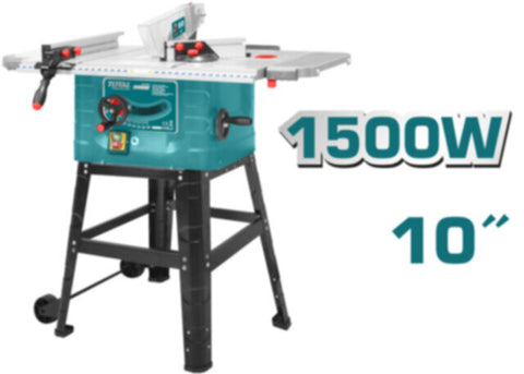 TOTAL | Table Saw 1.500W / 254mm | TS5152542