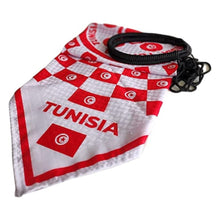 Tunisia | Football fan head gear Arabic Style - Ghutra and Egal setÂ |Â OneÂ size