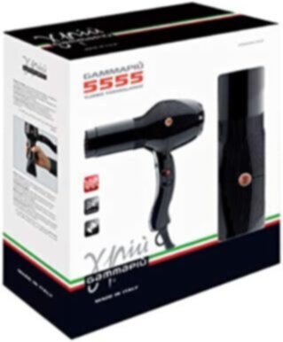GAMMA+ | Professional 5555 Turbo Tourmaline Super Hot Hair Dryer