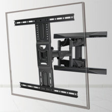 SKILL TECH | Ultra Slim Double Arm Full Motion Tv Wall Mount 45