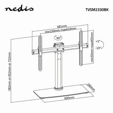 NEDIS | Full Motion TV Stand 32-65 