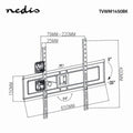 NEDIS | Full Motion TV Wall Mount 37-70