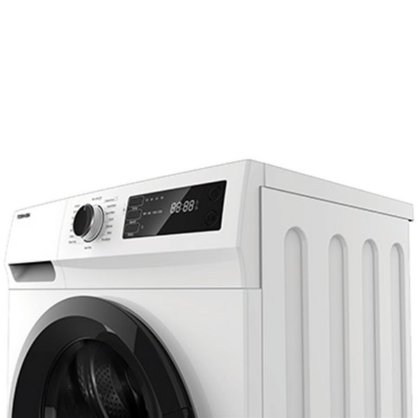 TOSHIBA | Front Load 8KG Washer & 5KG Dryer White RPM:1200 Inventer Motor| TWD-BK90S2A(WK)