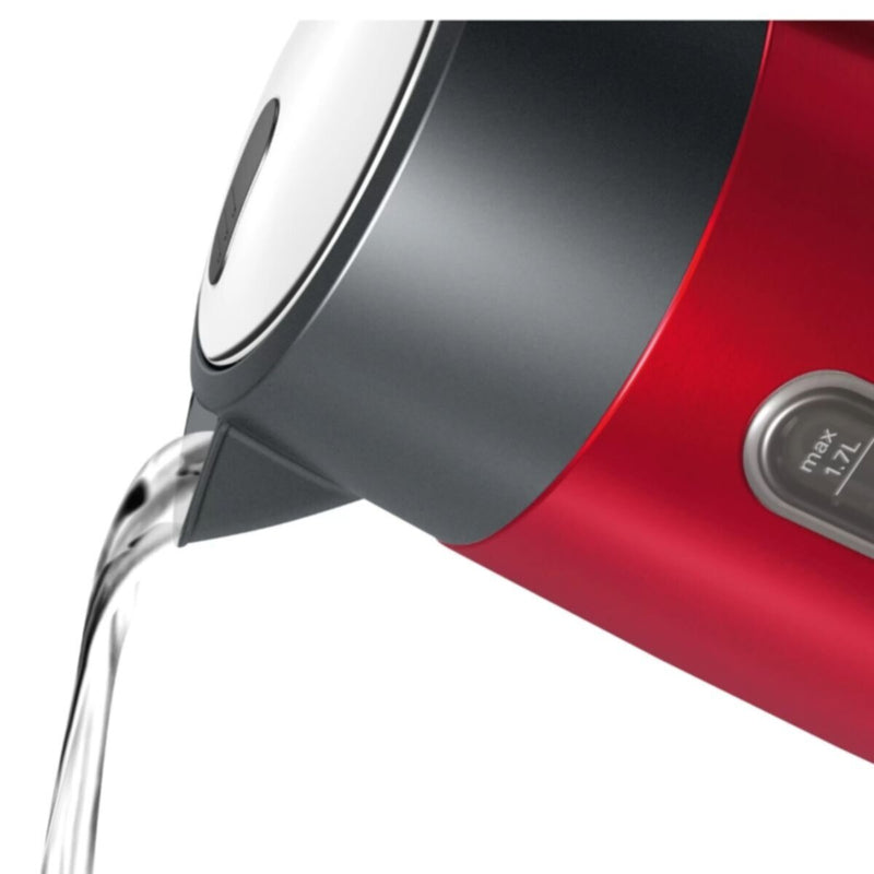 BOSCH | DesignLine Kettle 1.7Ltr Red | TWK4P434GB