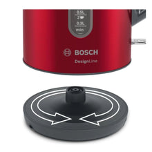 BOSCH | DesignLine Kettle 1.7Ltr Red | TWK4P434GB