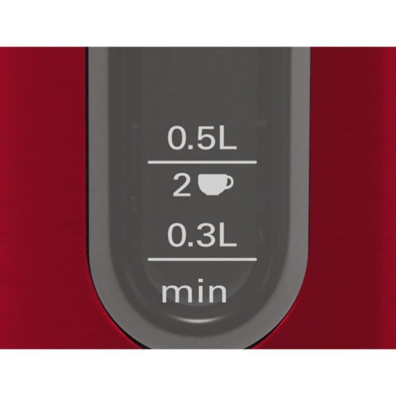 BOSCH | DesignLine Kettle 1.7Ltr Red | TWK4P434GB